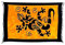 Ciffre Sarong Pareo Wickelrock Dhoti Lunghi Tuch Strandtuch Schwarz Orange Gelb Gecko