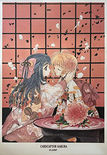 Card Captor Sakura – Two Girls In Dress – 68 x 98 cm zeigt/Poster