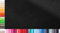 Bündchenstoff XXL als Meterware|doppelt: 75cm breit|einfach: 150cm breit|Farbe: 49 Schwarz|0,75m lang|96% Baumwolle, 4% Elasthan|Jersey|1buy3|Grundpreis pro qm: € 11,10