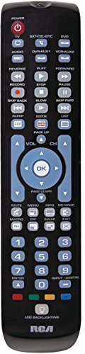 RCA RCRN06GR Télécommande universelle 6 appareils Vert rétroéclairé