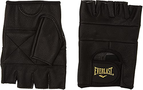 Everlast Erwachsene Boxartikel Ev2474 Leather All Competition, Silber, XL