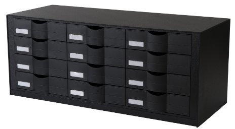 Fast Paper Schubladenbox Easy Office, Schwarz