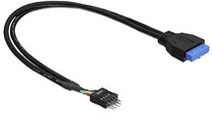 Delock USB 3.0 Pinheader zu USB 2.0 Pinheader Kabel