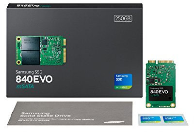 Samsung MZ-MTE250BW mSATA interne SSD 250GB silber