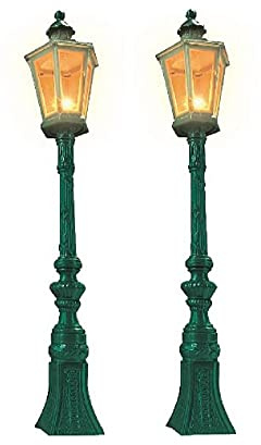 Busch 8621 - 2 Oldtimer-Lampen G/I, Mehrfach