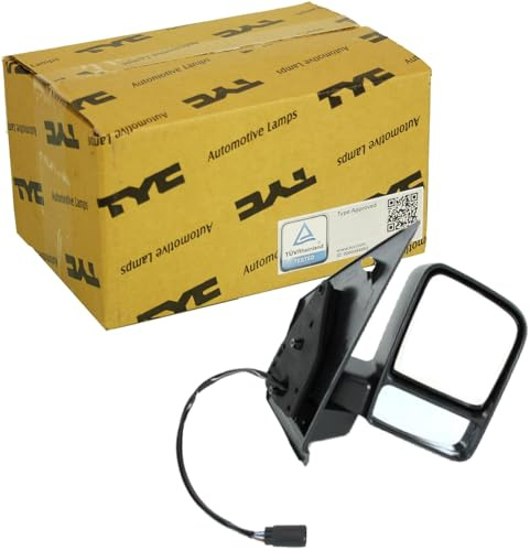 TYC 310-0091 Außenspiegel Seitenspiegel Rechts Elektrisch Beheizbar 5-Polig Kompatibel mit FORD TRANSIT CONNECT P65, P70, P80 4437920 4571614 2T1417K740BA