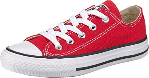 Converse Unisex Baby Chuck Taylor All Star OX Hausschuhe, Rot (Red 600), 18 EU