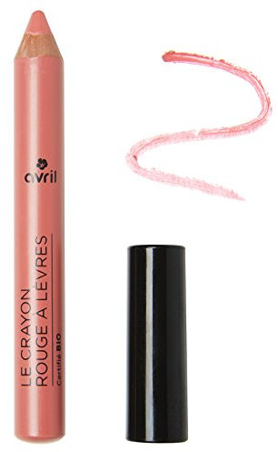 Avril - Crayon Rouge à Lèvres Bio - 100% d'Origine Naturelle - Fabriqué en France - Diamètre 10,6mm