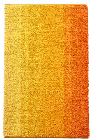 Dyckhoff Badteppich Colori, Gelb, 70 x 120 cm, 100% Bio Baumwolle, GOTS