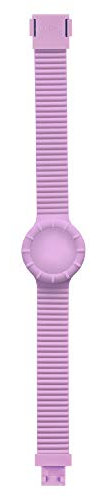 Hip Hop Damen None Uhr mit Silikon Armband HBU0646