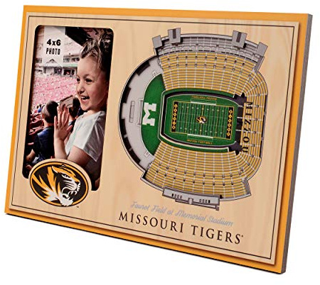 YouTheFan NCAA Missouri Tigers 3D StadiumViews Picture Frame