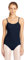 Capezio Damen Camisole Leotard with Adjustable Straps Gymnastikanzug, Marineblau, XL