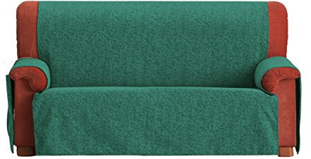 Eysa Dream Nicht elastisch Sofa überwurf 2 sitzer, Chenille, 03-türkis, 37 x 5 x 29 cm