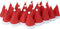 VBS XXL 24er-Pack Weihnachtsmütze für 8cm