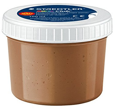 STAEDTLER 8801-73 Fingermalfarbe Noris Club, 100ml, braun