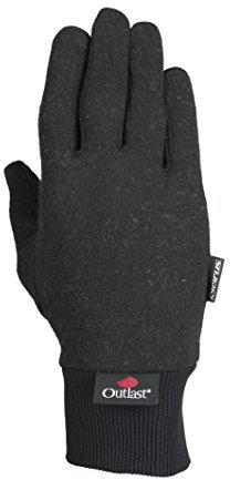Seirus Innovation Outlast Super Herren-Handschuh-Innenfutter, Schwarz, Größe L/XL