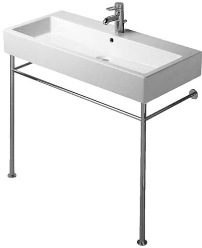 Duravit 0030671000 Adjustable Metal Lavatory Console Only for 045410 from Vero Series