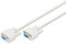 DIGITUS Serielles Anschluss-Kabel - D-Sub 9 zu D-Sub 9 - Buchse zu Buchse - 2.0m - RS-232 - RS-485 - Beige