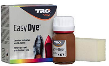 TRG The One Easy Dye, Teinture pour chaussures, Marron (157 Leather), 25 ml