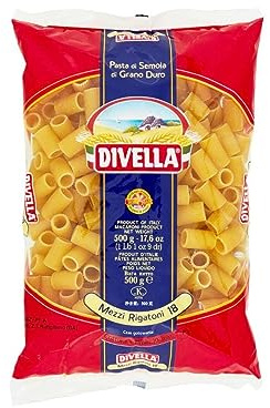 Mezzi Rigatoni Nr. 18, Divella | Grola di Grano Duro