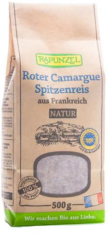 Rapunzel Bio Roter Camargue Spitzenreis natur I.G.P. / Vollko (2 x 500 gr)