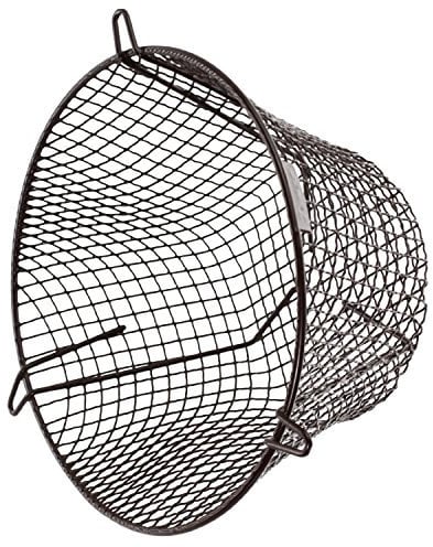 SPARES2GO Universal Plastic Coated CCTV Camera Guard/Security Light Round Cage (11'' / 280mm) Brown