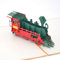 Medigy 3D Pop Up Grußkarten Retro Train Blank Cards für die meisten Gelegenheiten