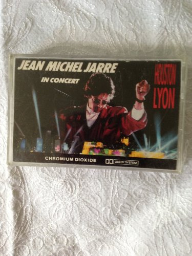 Jean Michelle Jarre in concert Houston Lyon vintage audio music cassette tape