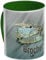 Becher (DG) Vert Foret Fisch Hecht