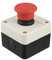 sourcing map Rote Zeichen Not Halt Taster Schalter Station 1 NC N/C 10A 400V