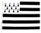 drapeau breton gwenn ha du 40cm x 30cm