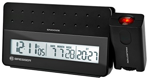Bresser MyTime Pro Reloj despertador con Proyector - color negro
