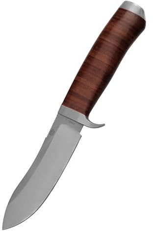 Kudu Messer mit Nessmuk-Klinge und Lederlamellengriff Taschenmesser Jagdmesser von Hanwei ® Silvio Overlach GmbH