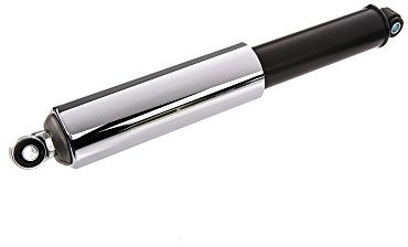 Federbein hinten, schwarz und Chromhülse, 307mm - für Simson KR51/1 Schwalbe, KR51/2 Schwalbe, SR4-1 Spatz, SR4-2 Star, KR50