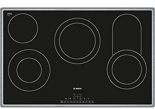 Bosch PKC845F17 Serie 6 Elektro-Kochfeld/Glaskeramik/Breite: 79.5 cm/DirectSelect Classic/TopControl Digitalanzeige