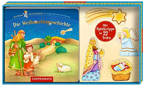 Die Weihnachtsgeschichte: (Buch mit Spielkrippe in Geschenkverpackung)