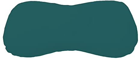 Dukal | Bezug für Schlaraffia Premium Geltex Kissen | 35 x 70 cm | aus hochwertigem DOPPEL-Jersey | 100% Baumwolle | Farbe: Petrol