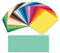 NEU Tonpapier 10er Pack 130 g/qm, 50x70 cm, Mint