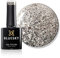 Bluesky Gel Nail Polish, Aurora Bsh014, Light Silver Glitter, Long Lasting, Chip Resistant, 10 ml (Requires Drying Under UV LED Lamp)