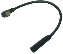 electrosmart Car Radio Aerial Adaptor DIN to ISO with 20cm Lead