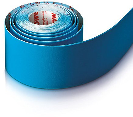 Gatapex Nylon Kinesiology-Tape 5cm x 5m für Kinesiology- und Power-Taping, Hellblau