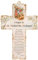 rosarybeads4u Laser Engraved Wood Wooden 6 Crucifix Cross Plaque PRAYER TO SAINT St MICHAEL ARCHANGEL