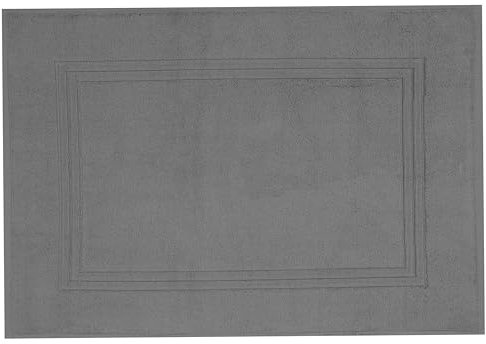 Betz Luxus Badvorleger Badematte Duschvorlage Gold Größe 50x70 cm Qualität 950g/m² 100% Baumwolle Farbe anthrazit-grau