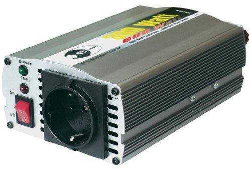 Wechselrichter 24 V DC/230 V AC 50 Hz - 600 Watt kurzfristige Spitzenleistung 300 W (1 ST)