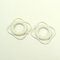 aero-naut 606517 Rettungsring 17mm Plastik weiß 10 Stück