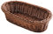 LACOR - 63882 - Cesta De Pan Oval 28x16x8 cm - Marrón