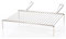 Sbalchiero Griglia tondino in Acciaio Inox 18/10 Cm 50x35 Art.55452-100% Made in Italy - Griglia per Barbecue, Griglie per Camino, Griglia per Grigliata, Graticole, Griglia graticola per Camino