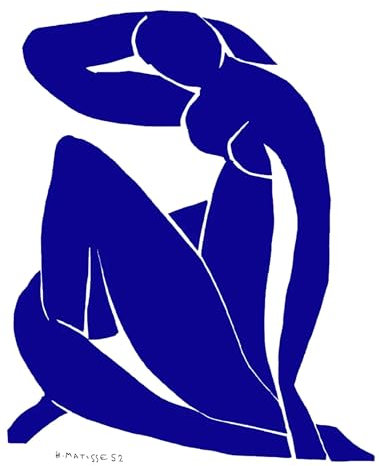 Henri Matisse Poster/Kunstdruck Nu bleu II 60 x 80 cm