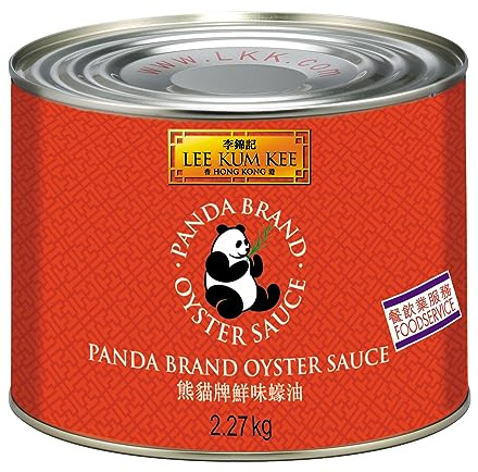 Lee Kum Kee Panda Austernsauce – Würzsauce mit Austerngeschmack – 1 x 2270 g
