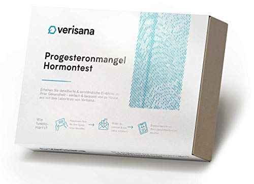 Verisana | Progesteronmangel (Östrogendominanz) | Hormonspeicheltest | einfach und bequem zuhause